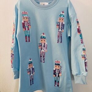 Belle Cher Light Blue Nutcracker Dress